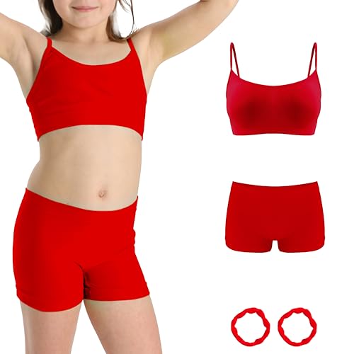 Risalti Set Bustier Mädchen und Unterhosen Mädchen Mikrofaser - Mädchen Bustier Und Mädchen Unterhosen, BH Mädchen Und Unterwäsche Für Mädchen Nahtlose, Armbänder Gratis - Made In Italy von Risalti