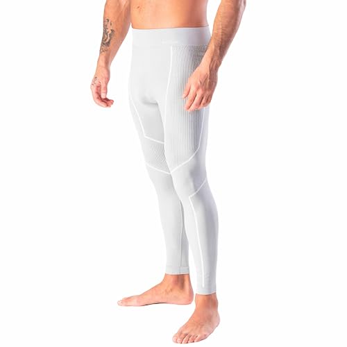 Risalti Thermo Unterhose Herren Merino Tech - Lange Unterhosen Herren, Thermohose Herren Winter, Thermo Leggings Herren, Thermounterhose Herren Lang, Winterhose Herren Nahtlos - Made in Italy von Risalti