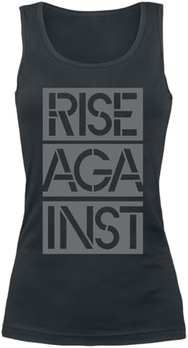 Rise Against Stacked Ghost Notes Stencil Frauen Top schwarz XL 100% Baumwolle Band-Merch, Bands von Rise Against