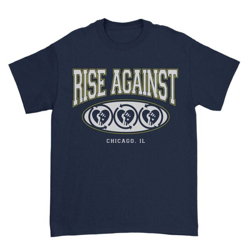 Rise Against T-Shirt - HC Old School - S bis XXL - für Männer - Größe XXL - navy  - EMP exklusives Merchandise! von Rise Against