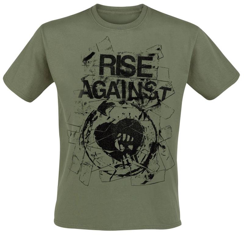 Rise Against Tape T-Shirt oliv in XXL von Rise Against