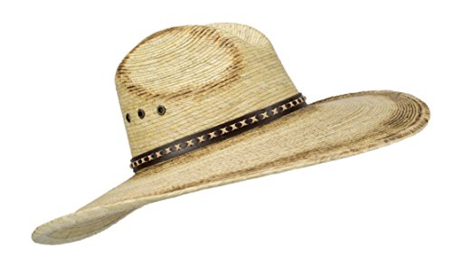 Sombreros de Hombre De Palma Cowboyhut mit großer Krempe, Westernmexikanisches Palmblatt, Sombrero Buffalo Bill Sharpshooter, Cowboyhut, Flex Fit, Natur, Natürlich, large Sombreros de Hombre De Palma Cowboyhut mit großer Krempe, Westernmexikanisches Palmblatt, Sombrero Buffalo Bill Sharpshooter, Cowboyhut, Flex Fit, Natur, Natürlich, large von Rising Phoenix Industries