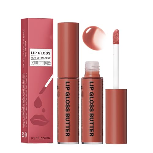 Feuchtigkeitsspendender Lipgloss | Feuchtigkeitsspendender Lipgloss-Tönungs-Flüssiglippenstift - Lippenfleck mit leichtem Glanz, Lip Plumper Gloss für langanhaltendes Lippen-Make-up, Ristyur von Ristyur