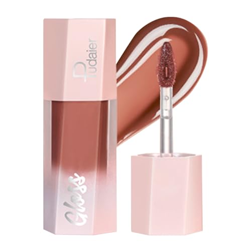 Feuchtigkeitsspendendes Lippenöl,Wasserfester Lipgloss für Frauen - Langlebiger, transparenter Lippenbalsa, flüssiger Lippenstift, feuchtigkeitsspendender Lipgloss für Frauen und Mädchen Ristyur von Ristyur