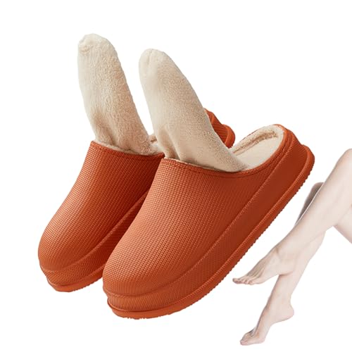 Hausschuhe aus Memory-Schaum - Warme Plüsch-Slip-On-Schuhe | Flauschige Winterhausschuhe als Weihnachtsgeschenke Ristyur von Ristyur