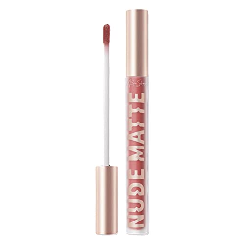 Lipgloss-Mattstift - Matte Liquid Long-Lasting Wear Lippenstift | Langanhaltendes, hochpigmentiertes, wasserfestes Lipgloss-Kit für Mädchen und Frauen, Make-up-Geschenk Ristyur von Ristyur