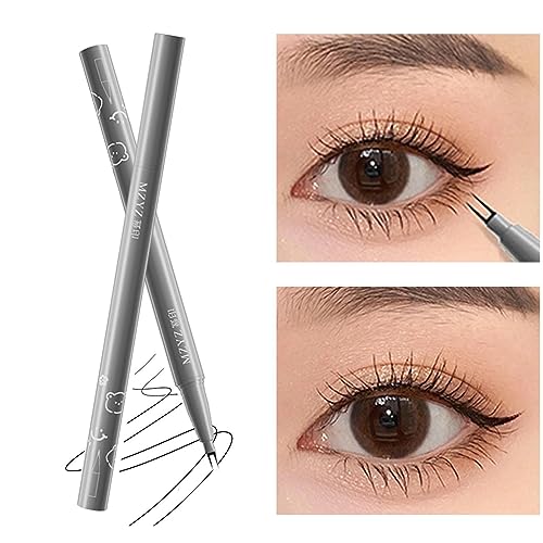 Wimpernstift mit doppelter Spitze,Unterer Wimpernstift - Eye Liner Super Slim für Augen-Make-up, natürlicher Stift für die unteren Wimpern, für Augen-Make-up Ristyur von Ristyur