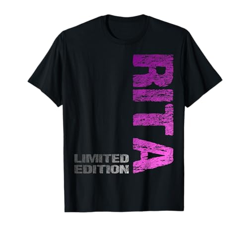 Rita Name Vorname Mädchen Frau Geburtstag T-Shirt Rita Name Vorname Mädchen Frau Geburtstag T-Shirt von Rita Vorname Mädchen Frau Name