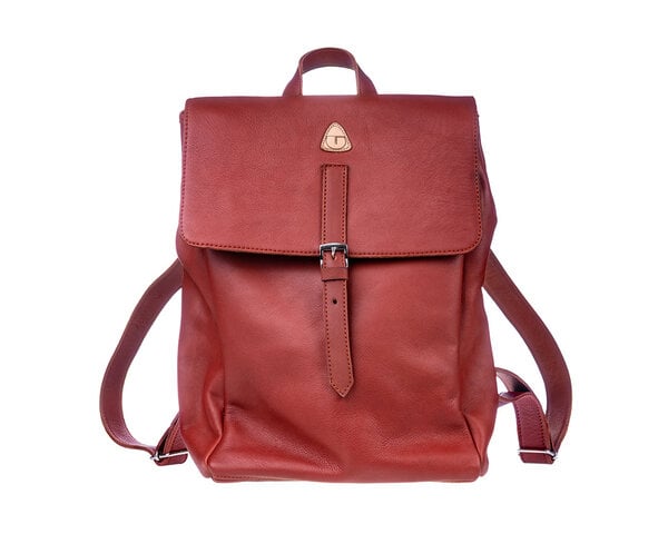 Ritagli di G Damen Leder Laptop Rucksack ALEXA für Studium oder Arbeit - 100% Made in Italy von Ritagli di G