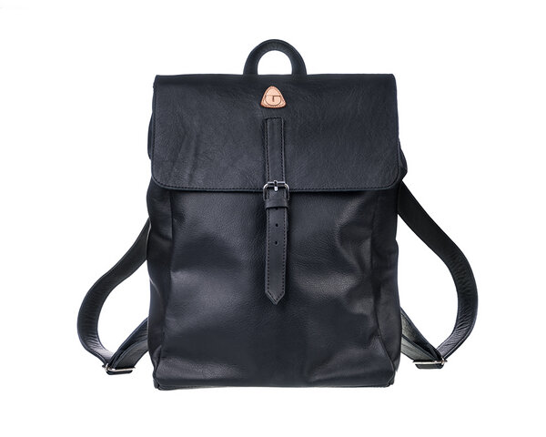 Ritagli di G Damen Leder Laptop Rucksack ALEXA für Studium oder Arbeit - 100% Made in Italy von Ritagli di G