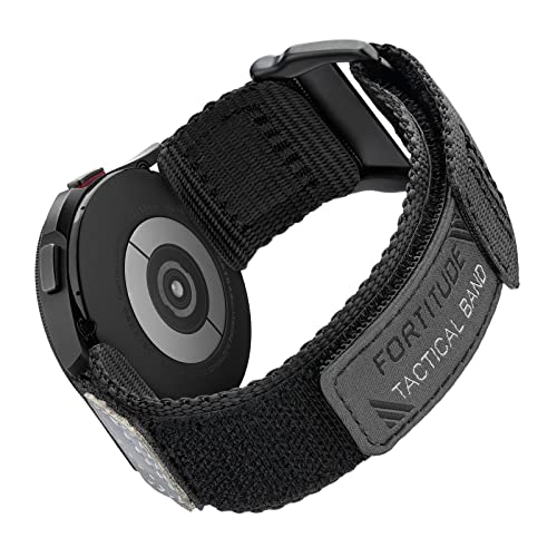 Ritche Nylon Sport 20 mm extra langes Schnellverschluss-Uhrenarmband für Omega x Swatch Moonwatch für Herren, Ersatz für Samsung Galaxy Watch 4/5 Band/Active 2 Uhrenarmbänder 40 mm 44 mm/Galaxy Watch von Ritche
