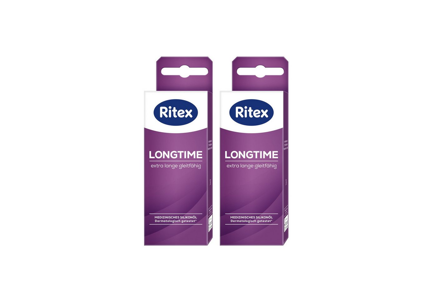 Ritex Gleitgel 2er Longtime - 2x50ml - auf Silikonbasis, für Massagen und zur Erhöhung der Gleitfähigkeit - Made in Germany Ritex Gleitgel 2er Longtime - 2x50ml - auf Silikonbasis, für Massagen und zur Erhöhung der Gleitfähigkeit - Made in Germany von Ritex