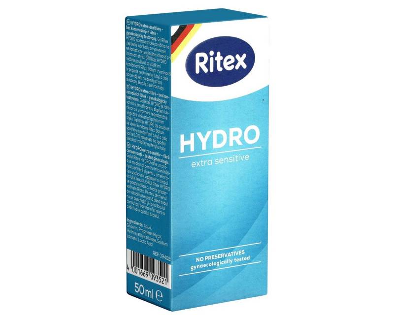 Ritex Gleitgel HYDRO Extra Sensitive, Tube mit 50ml, 1-tlg., hypoallergenes Gleitgel für sehr empfindliche Haut Ritex Gleitgel HYDRO Extra Sensitive, Tube mit 50ml, 1-tlg., hypoallergenes Gleitgel für sehr empfindliche Haut von Ritex