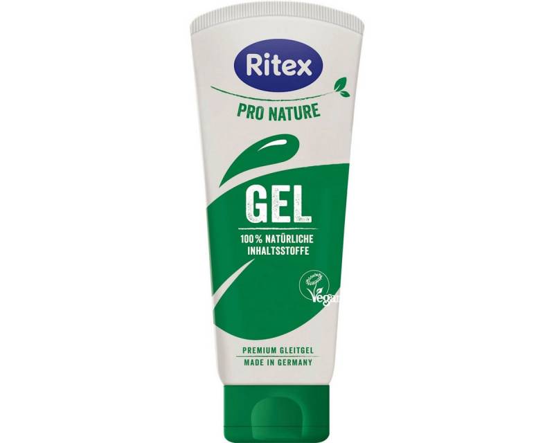 Ritex Gleitgel Pro Nature GEL, Tube aus nachwachsenden Rohstoffen, mit 100ml, 1-tlg., veganes Gleitgel für viel Gefühl von Ritex