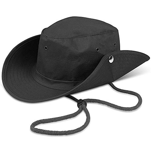 Ritte Fischerhüte, Fischerhut Strand Faltbar Buschhüte Cap Fischerhut Sonnenhut Im Freien Sun Hat Elegant Faltbar Breite Krempe Unisex Hut Wasserdicht Schnelltrocknend und UV Schutz (Schwarz) von Ritte