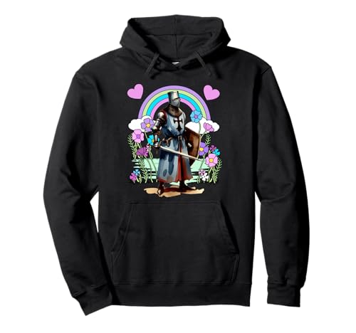 Kinder Retro Regenbogen Ritter Mittelalter Märchen Pullover Hoodie Kinder Retro Regenbogen Ritter Mittelalter Märchen Pullover Hoodie von Ritter Mittelalter Kind