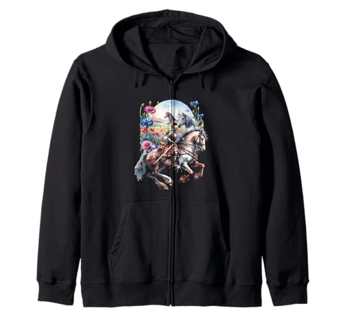 Märchen Ritter Kind Pferde Mädchen Mittelalter Ritterrüstung Kapuzenjacke Märchen Ritter Kind Pferde Mädchen Mittelalter Ritterrüstung Kapuzenjacke von Ritter Mittelalter Kind