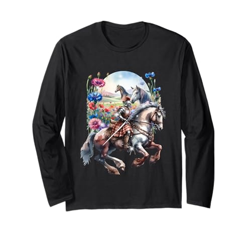 Märchen Ritter Kind Pferde Mädchen Mittelalter Ritterrüstung Langarmshirt Märchen Ritter Kind Pferde Mädchen Mittelalter Ritterrüstung Langarmshirt von Ritter Mittelalter Kind