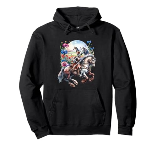 Märchen Ritter Kind Pferde Mädchen Mittelalter Ritterrüstung Pullover Hoodie Märchen Ritter Kind Pferde Mädchen Mittelalter Ritterrüstung Pullover Hoodie von Ritter Mittelalter Kind