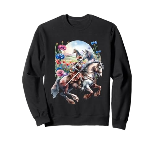 Märchen Ritter Kind Pferde Mädchen Mittelalter Ritterrüstung Sweatshirt Märchen Ritter Kind Pferde Mädchen Mittelalter Ritterrüstung Sweatshirt von Ritter Mittelalter Kind