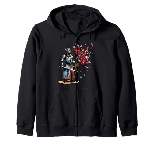 Märchen Ritter Kinder Ritterrüstung Märchenfigur Drache Kapuzenjacke Märchen Ritter Kinder Ritterrüstung Märchenfigur Drache Kapuzenjacke von Ritter Mittelalter Kind