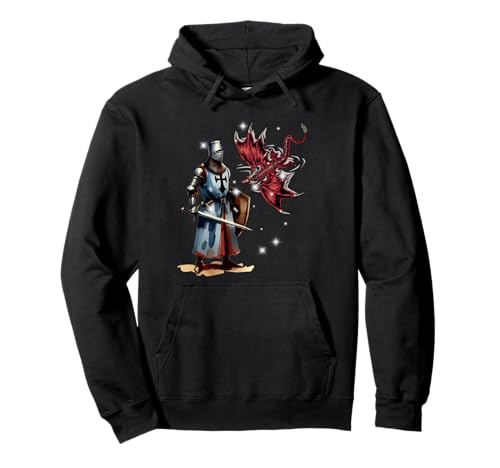 Märchen Ritter Kinder Ritterrüstung Märchenfigur Drache Pullover Hoodie Märchen Ritter Kinder Ritterrüstung Märchenfigur Drache Pullover Hoodie von Ritter Mittelalter Kind