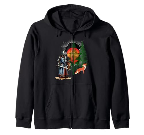 Mittelalter Märchen Kinder Ritter Märchenfigur Fuchs Kapuzenjacke Mittelalter Märchen Kinder Ritter Märchenfigur Fuchs Kapuzenjacke von Ritter Mittelalter Kind