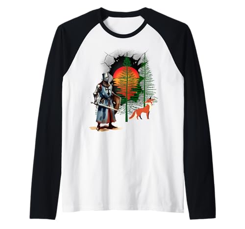 Mittelalter Märchen Kinder Ritter Märchenfigur Fuchs Raglan Mittelalter Märchen Kinder Ritter Märchenfigur Fuchs Raglan von Ritter Mittelalter Kind