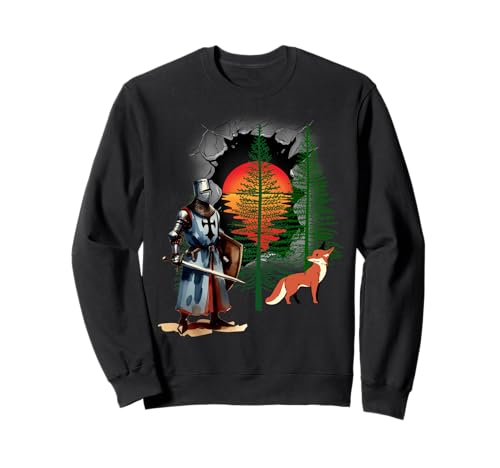 Mittelalter Märchen Kinder Ritter Märchenfigur Fuchs Sweatshirt Mittelalter Märchen Kinder Ritter Märchenfigur Fuchs Sweatshirt von Ritter Mittelalter Kind
