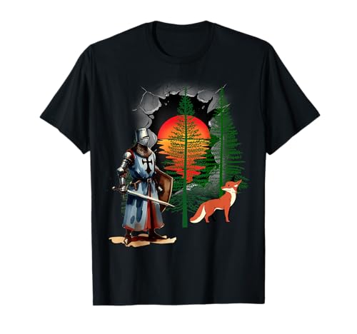 Mittelalter Märchen Kinder Ritter Märchenfigur Fuchs T-Shirt Mittelalter Märchen Kinder Ritter Märchenfigur Fuchs T-Shirt von Ritter Mittelalter Kind