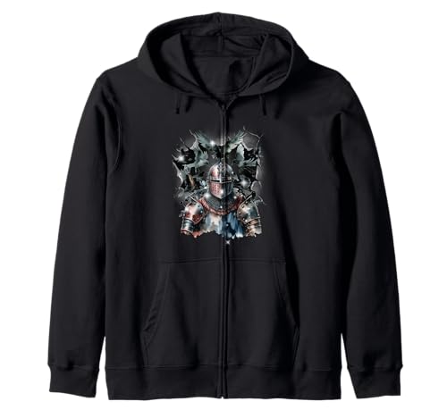 Ritter Kinder Ritterrüstung Mittelalter Halloween Jungen Kapuzenjacke Ritter Kinder Ritterrüstung Mittelalter Halloween Jungen Kapuzenjacke von Ritter Mittelalter Kind
