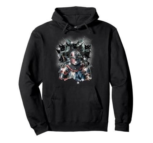 Ritter Kinder Ritterrüstung Mittelalter Halloween Jungen Pullover Hoodie Ritter Kinder Ritterrüstung Mittelalter Halloween Jungen Pullover Hoodie von Ritter Mittelalter Kind