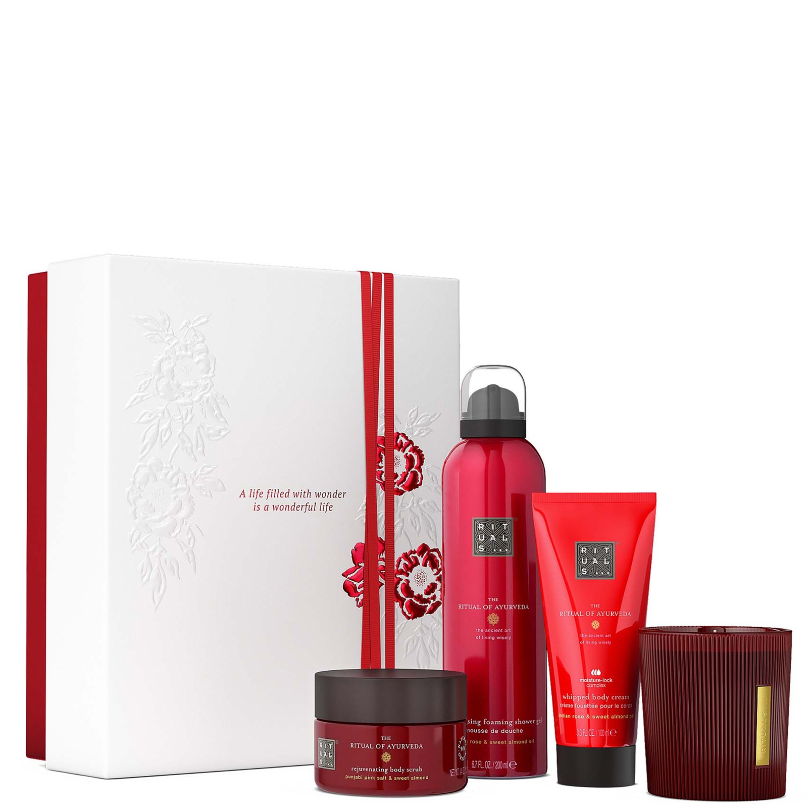 RITUALS The Ritual of Ayurveda Sweet Almond & Indian Rose Medium Gift Set von Rituals
