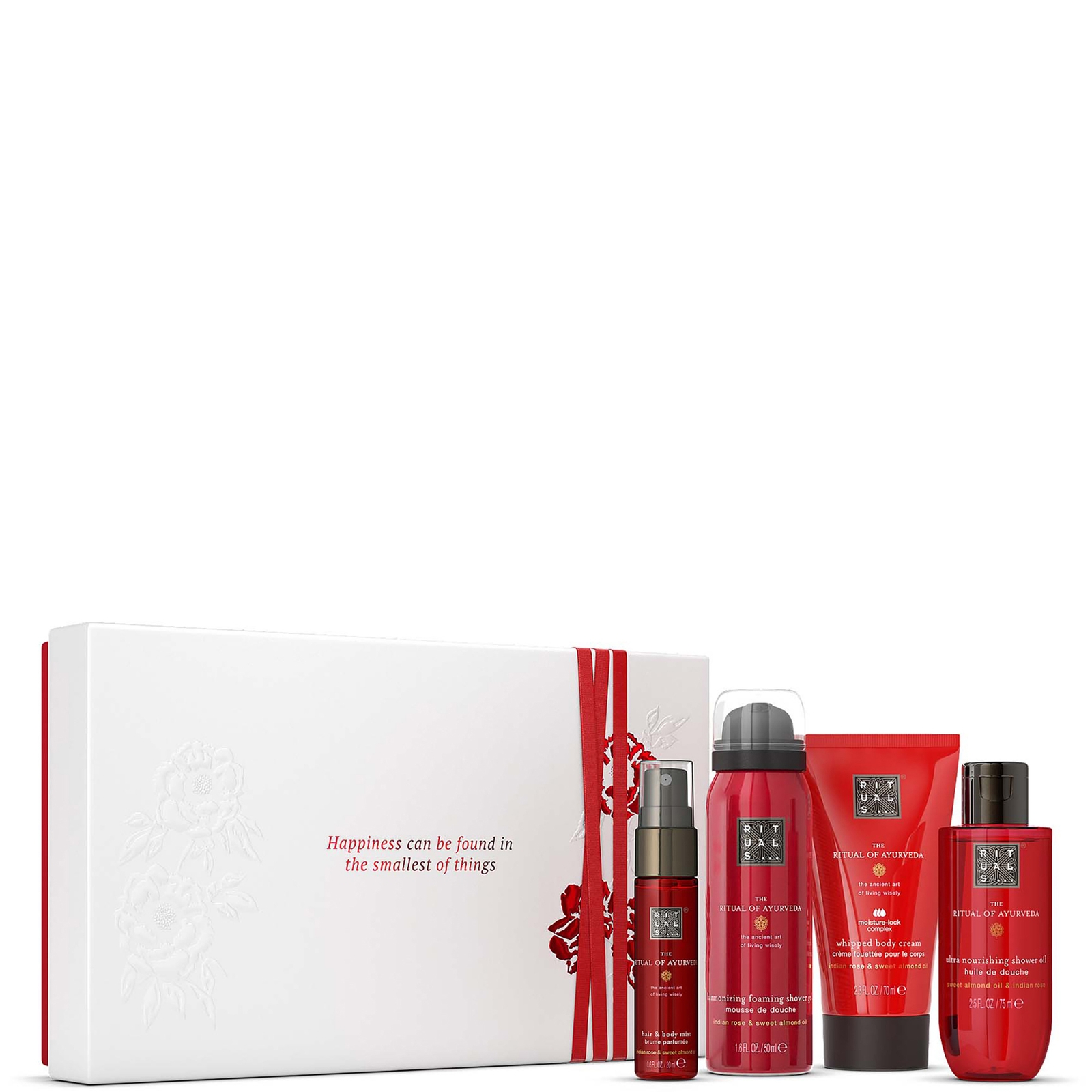RITUALS The Ritual of Ayurveda Sweet Almond & Indian Rose Small Bath and Body Gift Set von Rituals