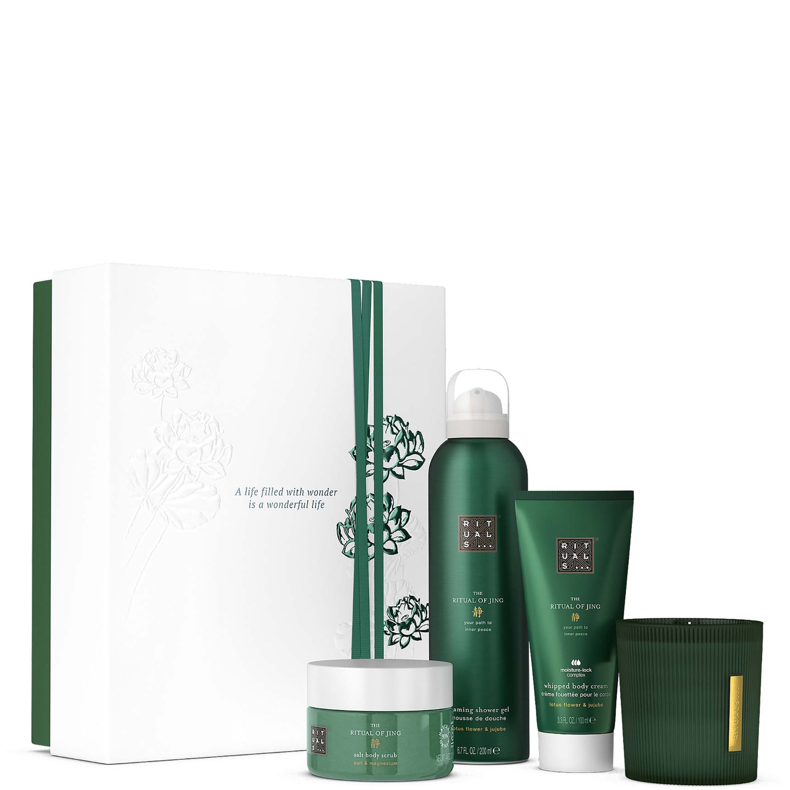 RITUALS The Ritual of Jing Lotus Flower & Jujube Bath & Body Medium Gift Set von Rituals