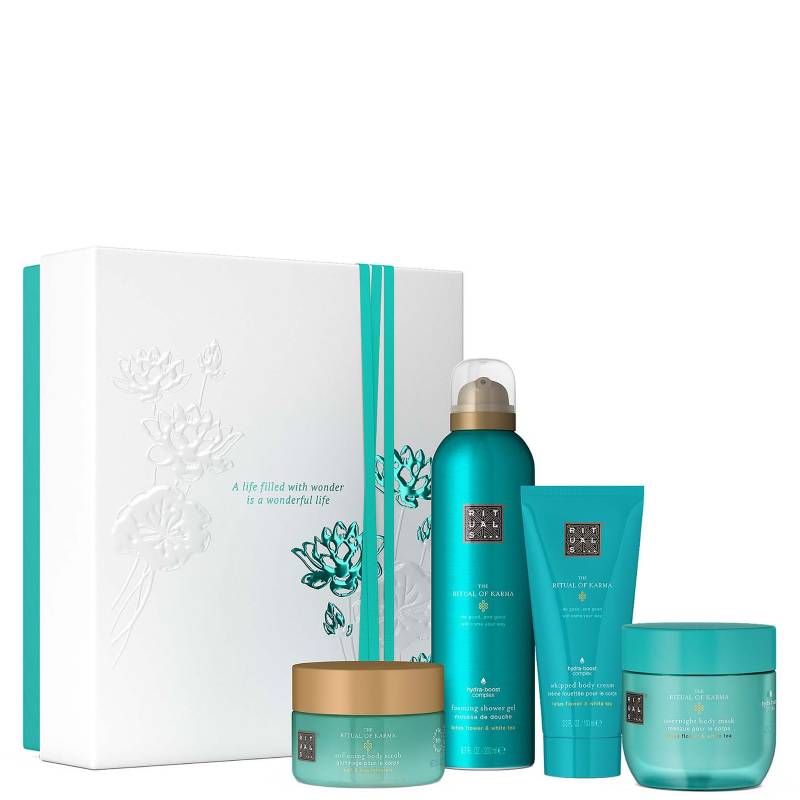 RITUALS The Ritual of Karma Karma Lotus Flower & White Tea Bath & Body Medium Gift Set von Rituals