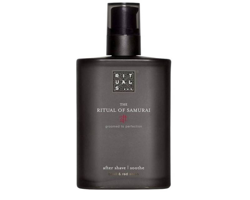 Rituals After Shave Lotion The Ritual of Samurai After Shave Soothe 100 ml, Beruhigender Duft von Basilikum & Reisöl von Rituals
