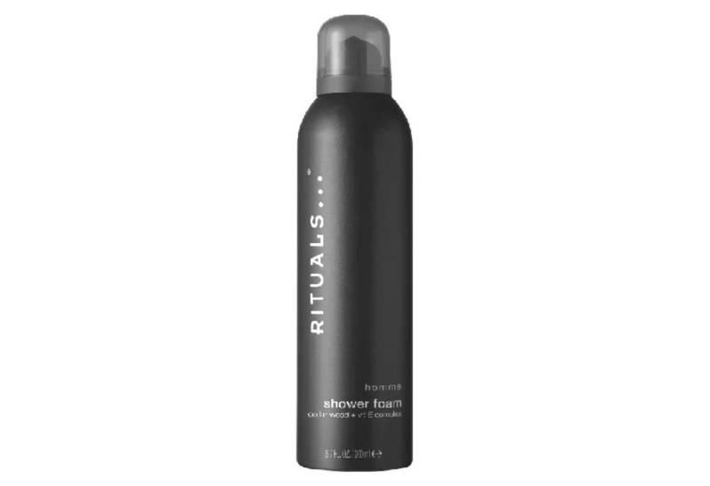 Rituals Duschschaum Rituals Homme Duschgel 200 ml, Der Zedernholz-Vitamin-E-Komplex belebt und erfrischt die Haut. von Rituals