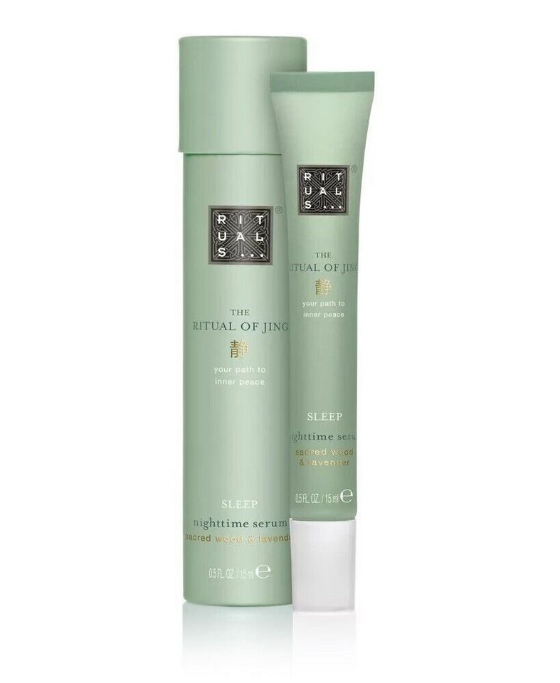 Rituals Gesichtsserum Ritual of Jing Sleep Nighttime Serum Schlafserum 15ml - 1er-Pack von Rituals