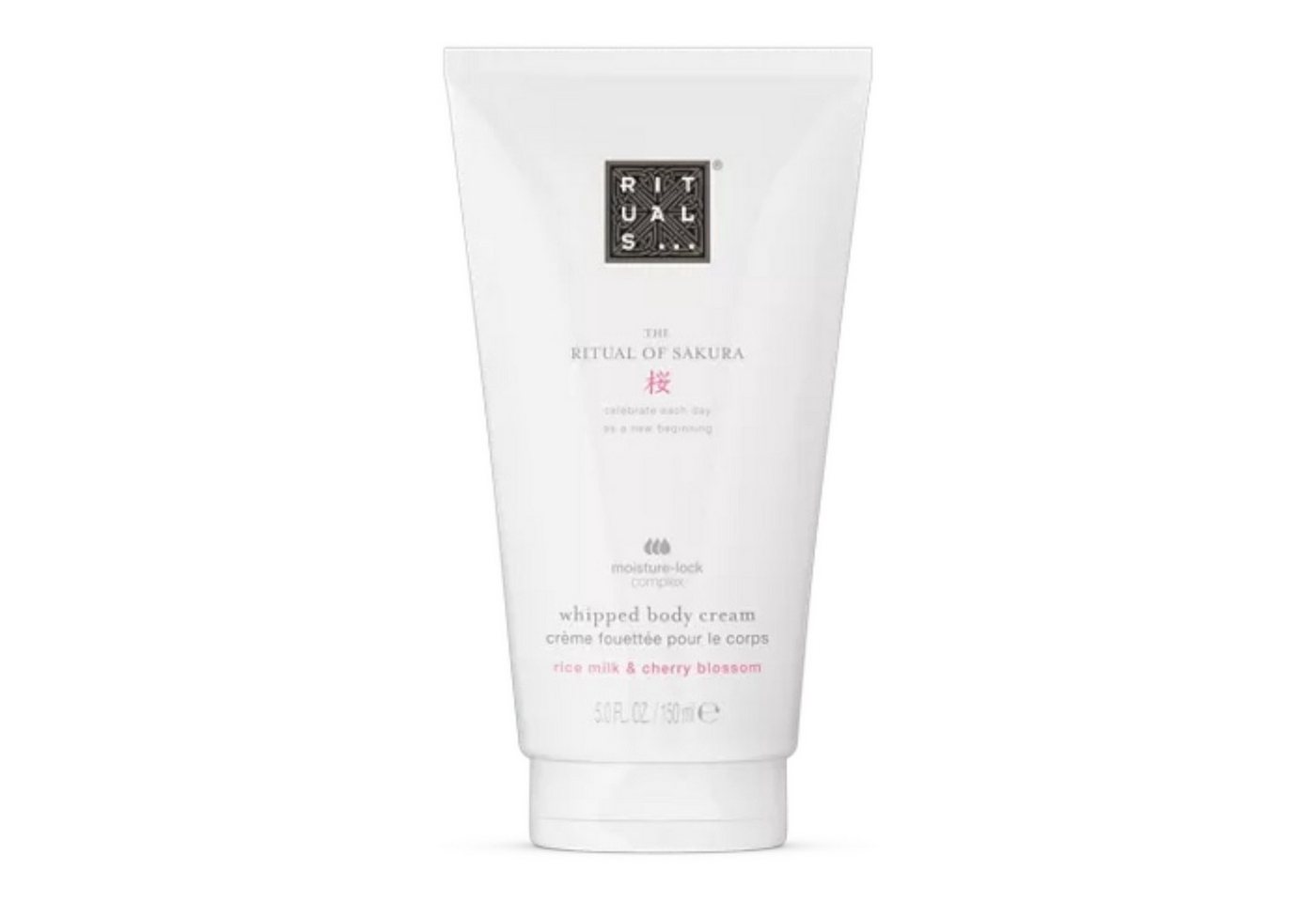 Rituals Körpercreme 150 ml The Ritual of Sakura Body Cream 150 ml Körpercreme, Sanft verwöhnende Pflege aus Reismilch und feinem Kirschblütenaroma von Rituals