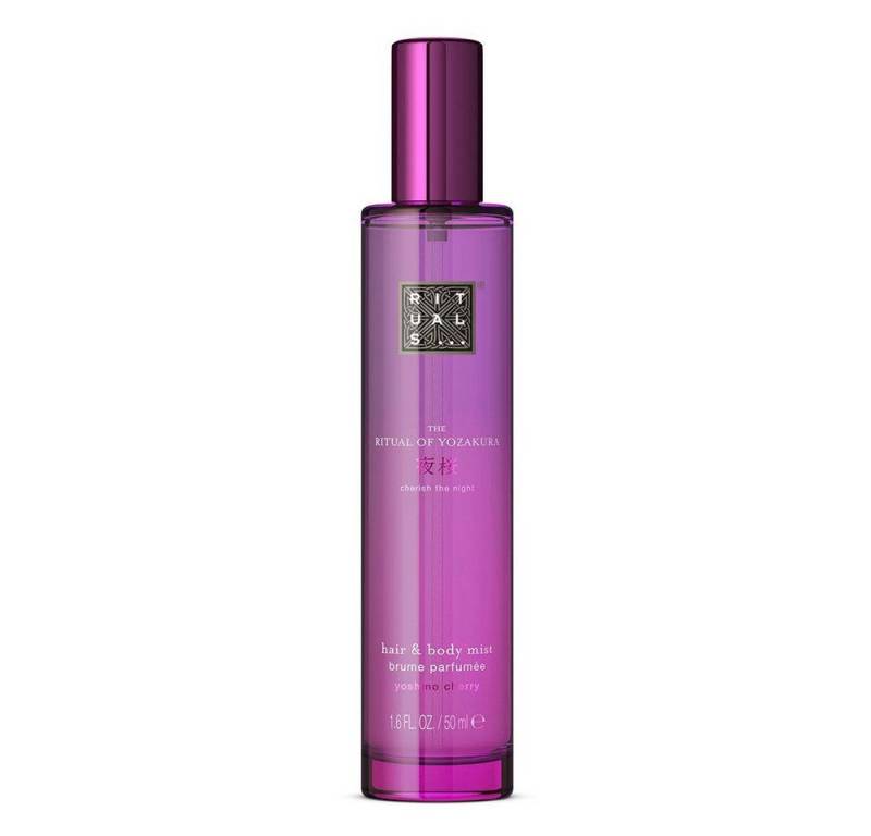 Rituals Gesichts- und Körperspray The Ritual of Yozakura Hair & Body Mist – 50 ml, Alkoholfreies Spray mit Kirsche & schwarzem Reis – für Haut & Haar von Rituals