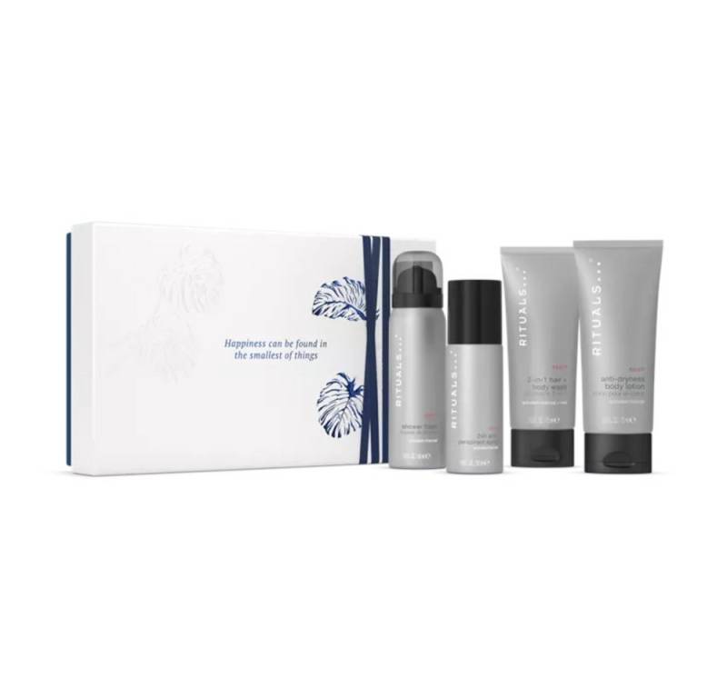 Rituals Pflege-Geschenkbox Homme Collection 4-teilig set: Duschschaum, Shampoo, Duschgel, Lotion von Rituals