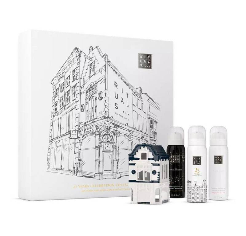 Rituals Pflege-Geschenkset 25 Years Celebration Set – 10 ikonische Duschschäume – Geschenkset XL, 10-tlg., Limitierte Jubiläumsbox mit 10 ikonischen Duschschäumen von Rituals