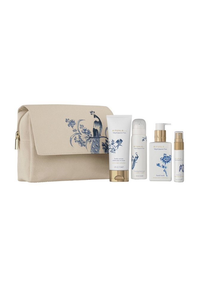 Rituals Pflege-Geschenkset Rituals Amsterdam Collection Gift Set M – Körperpflege Geschenkset, 4-tlg., Luxuriöses Geschenkset mit 4 Pflegeprodukten in dekorativer Tasche von Rituals