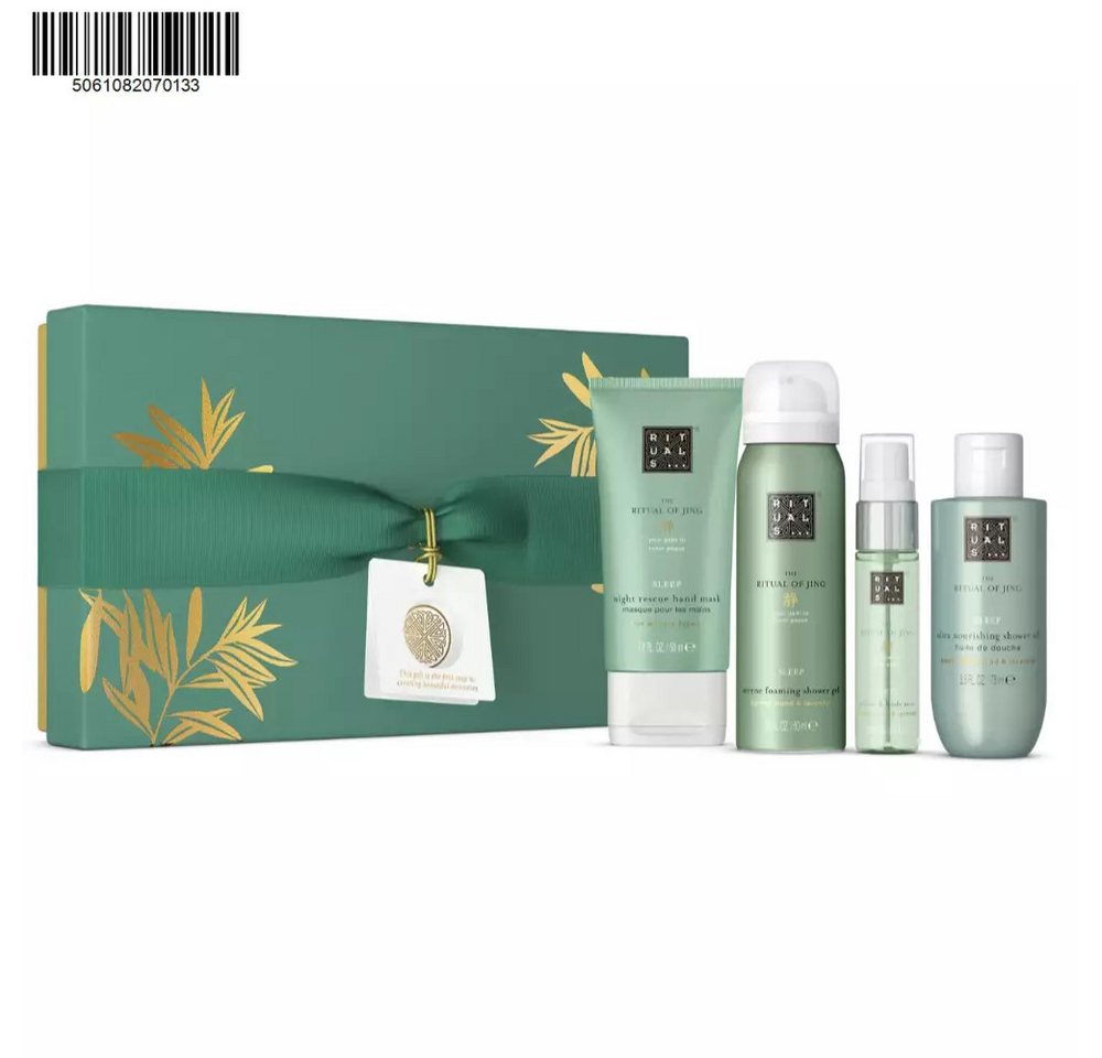 Rituals Pflege-Geschenkset S von Ritual of Jing 4-tlg: Handmaske, Duschgel, Körperspray, Duschöl Rituals Pflege-Geschenkset S von Ritual of Jing 4-tlg: Handmaske, Duschgel, Körperspray, Duschöl von Rituals