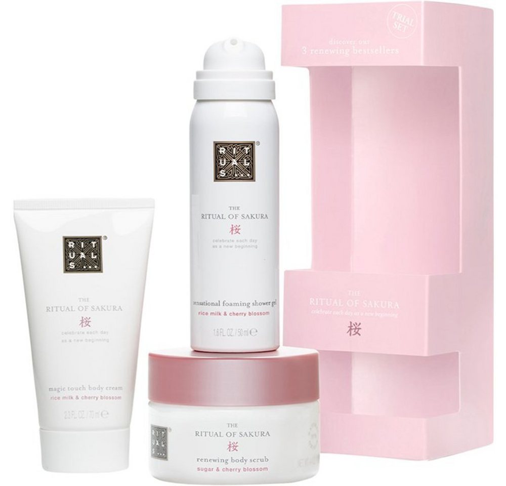 Rituals Pflege-Geschenkset The Ritual Of Sakura Geschenkset Trial Gift Set, 3-tlg. von Rituals