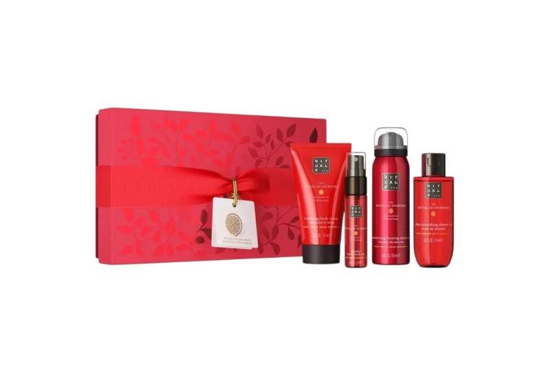 Rituals Pflege-Geschenkset The Ritual of Ayurveda 4-teiliges Set, Mit aromatischer indischer Rose und nährendem Süßmandelöl. von Rituals