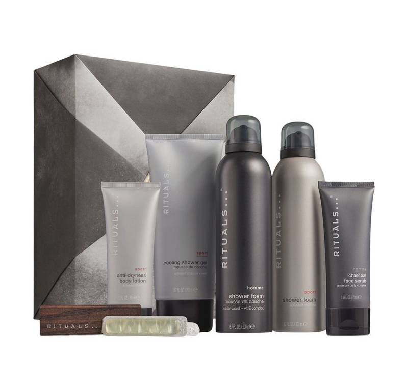 Rituals Pflege-Geschenkset The Ritual of Homme Set Medium 2024, 5-tlg. von Rituals