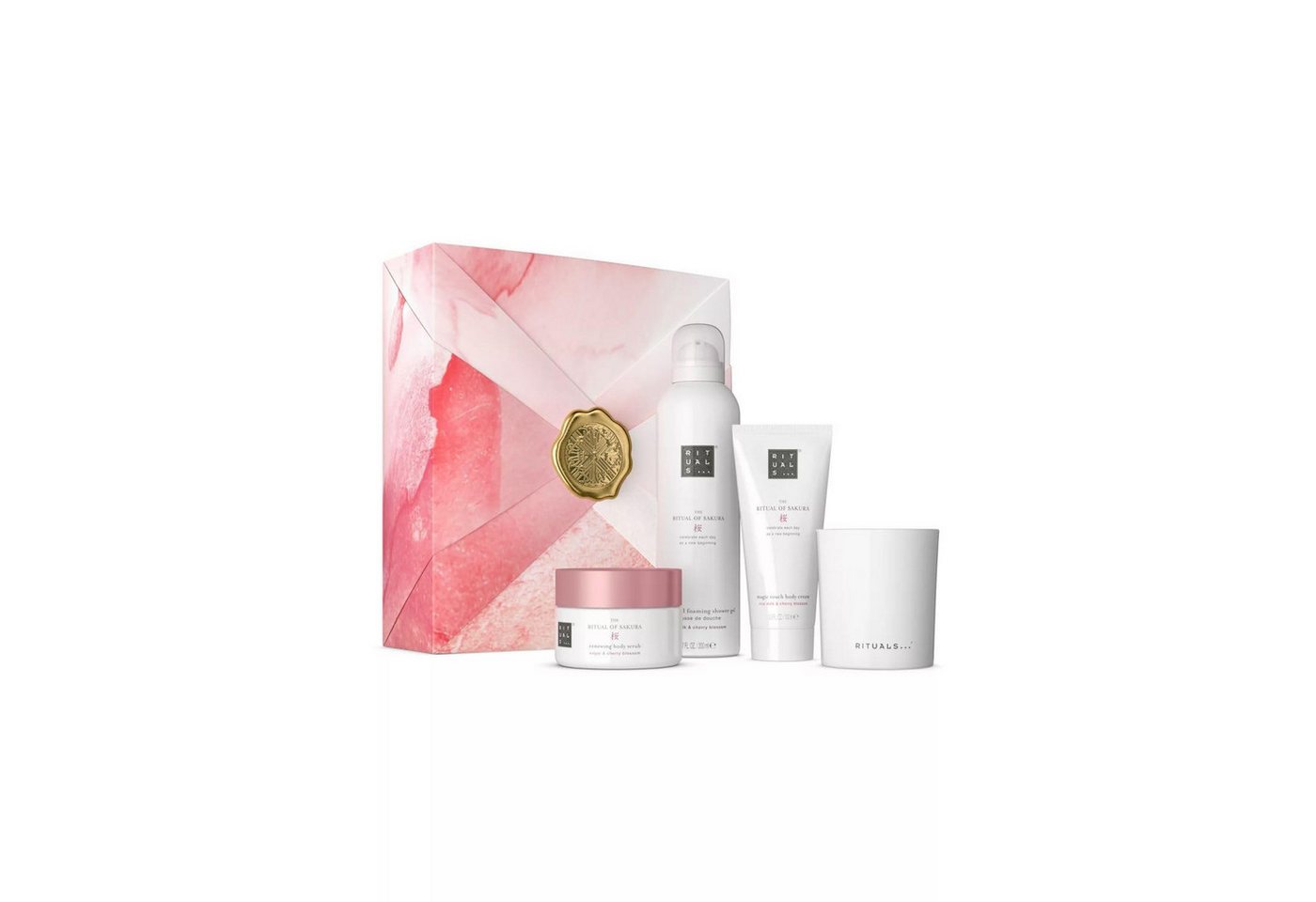 Rituals Pflege-Geschenkset The Ritual of Sakura Medium mit Kirschblüte & Reismilch von Rituals