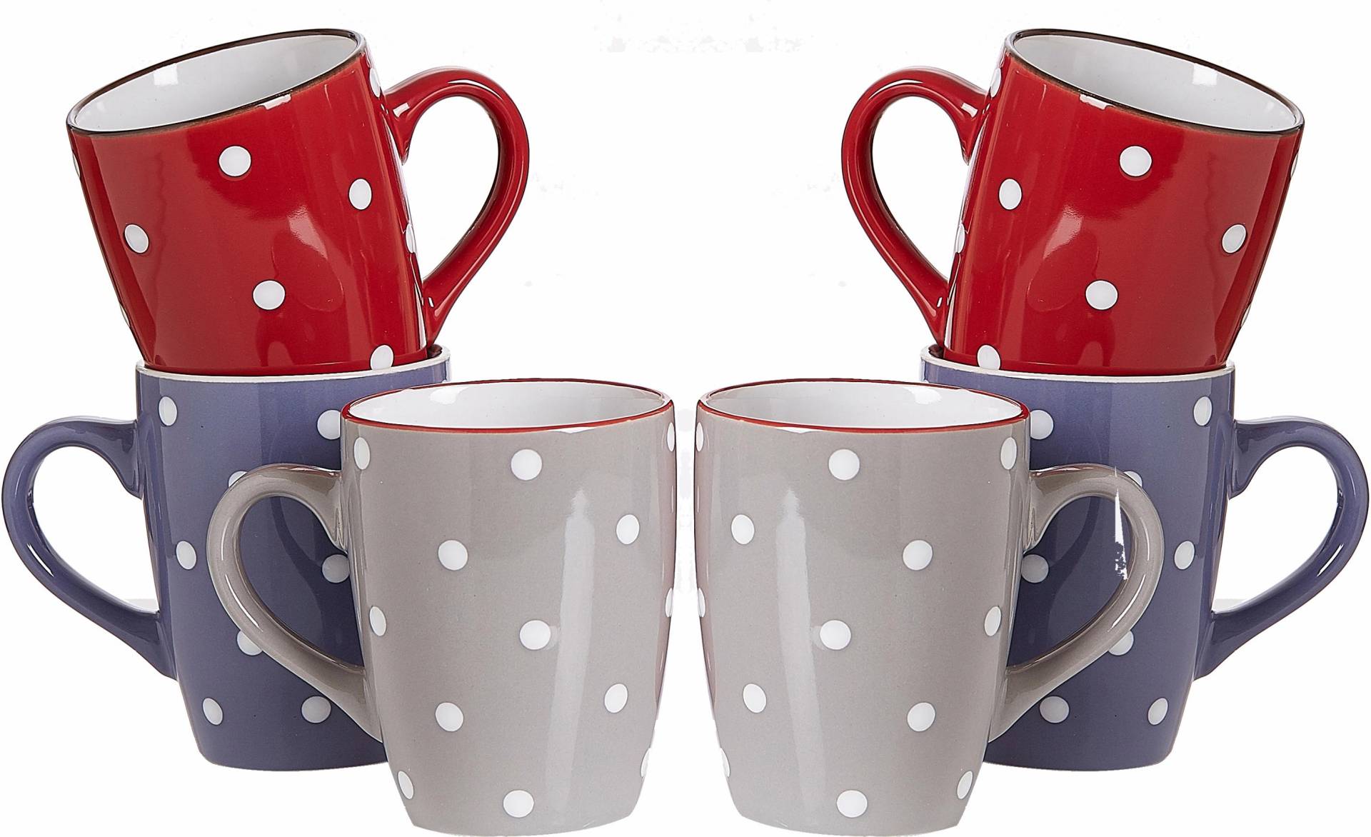 Ritzenhoff & Breker Becher "DOTS", (Set, 6 tlg.) von Ritzenhoff & Breker